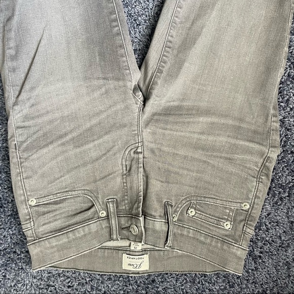 J Crew Toothpick Jeans Gray size 25 - Picture 5 of 5